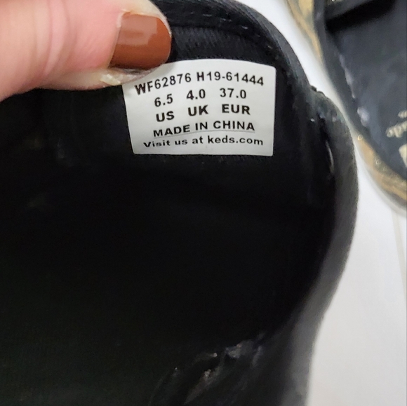 Kate Spade x Keds sneakers women's sz 6.5 - Picture 7 of 7